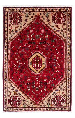 Alfombra persa - Nómada - 161 x 103 cm - rojo oscuro