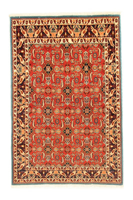 Alfombra persa - Nómada - 153 x 102 cm - rojo