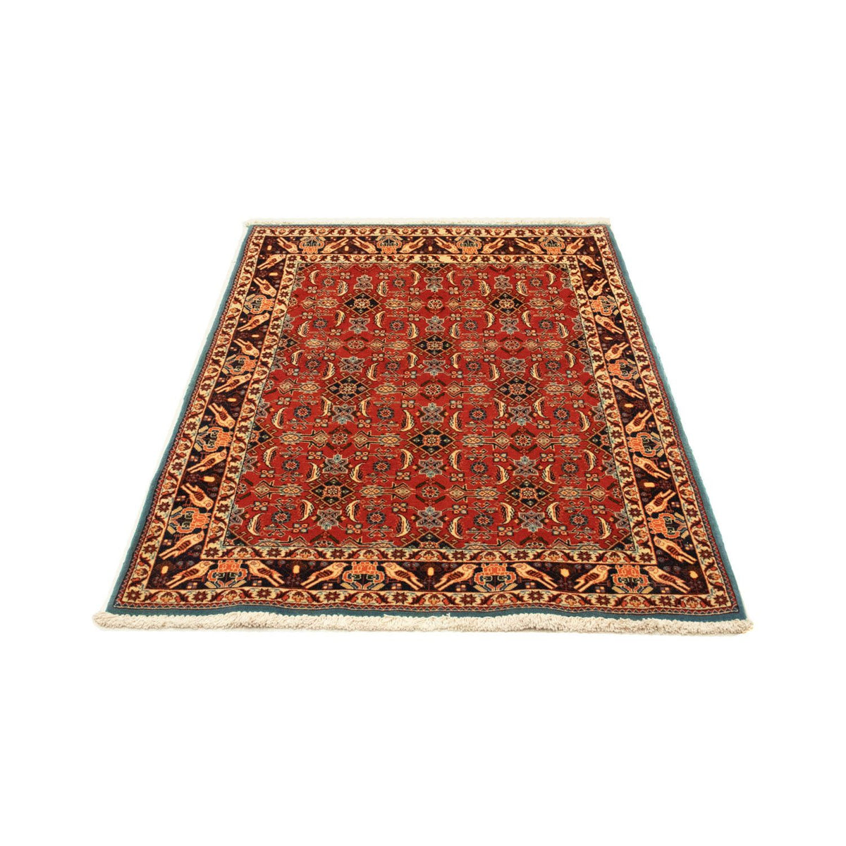 Alfombra persa - Nómada - 153 x 102 cm - rojo