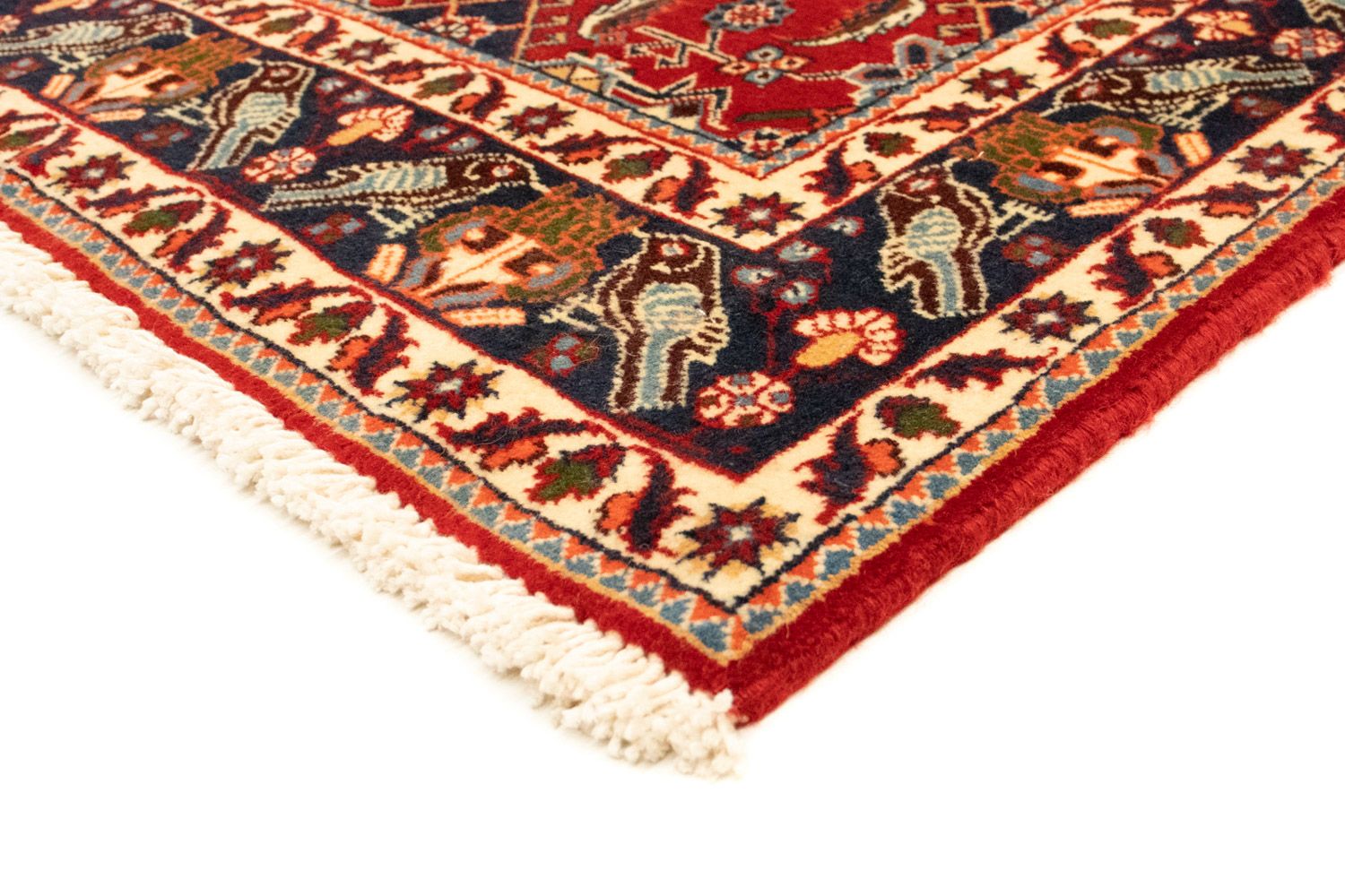 Alfombra persa - Nómada - 150 x 103 cm - rojo