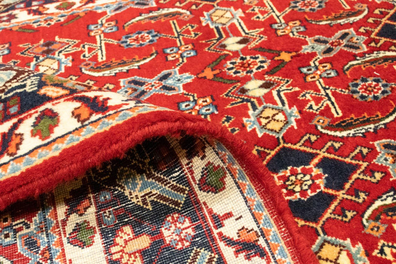 Alfombra persa - Nómada - 150 x 103 cm - rojo