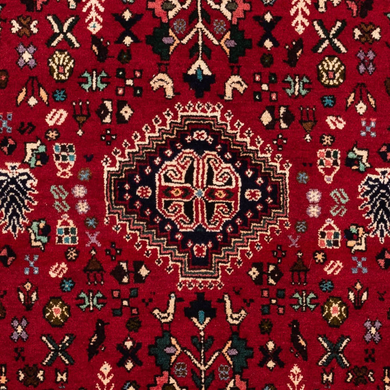 Alfombra persa - Nómada - 148 x 108 cm - rojo oscuro