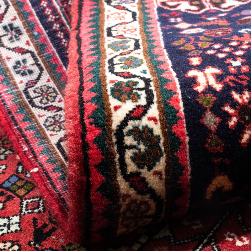 Alfombra persa - Nómada - 152 x 110 cm - rojo oscuro