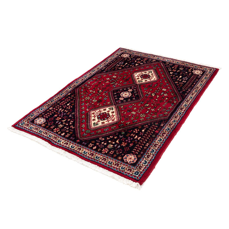 Alfombra persa - Nómada - 143 x 97 cm - rojo oscuro