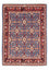 Alfombra persa - Nómada - 146 x 107 cm - azul oscuro