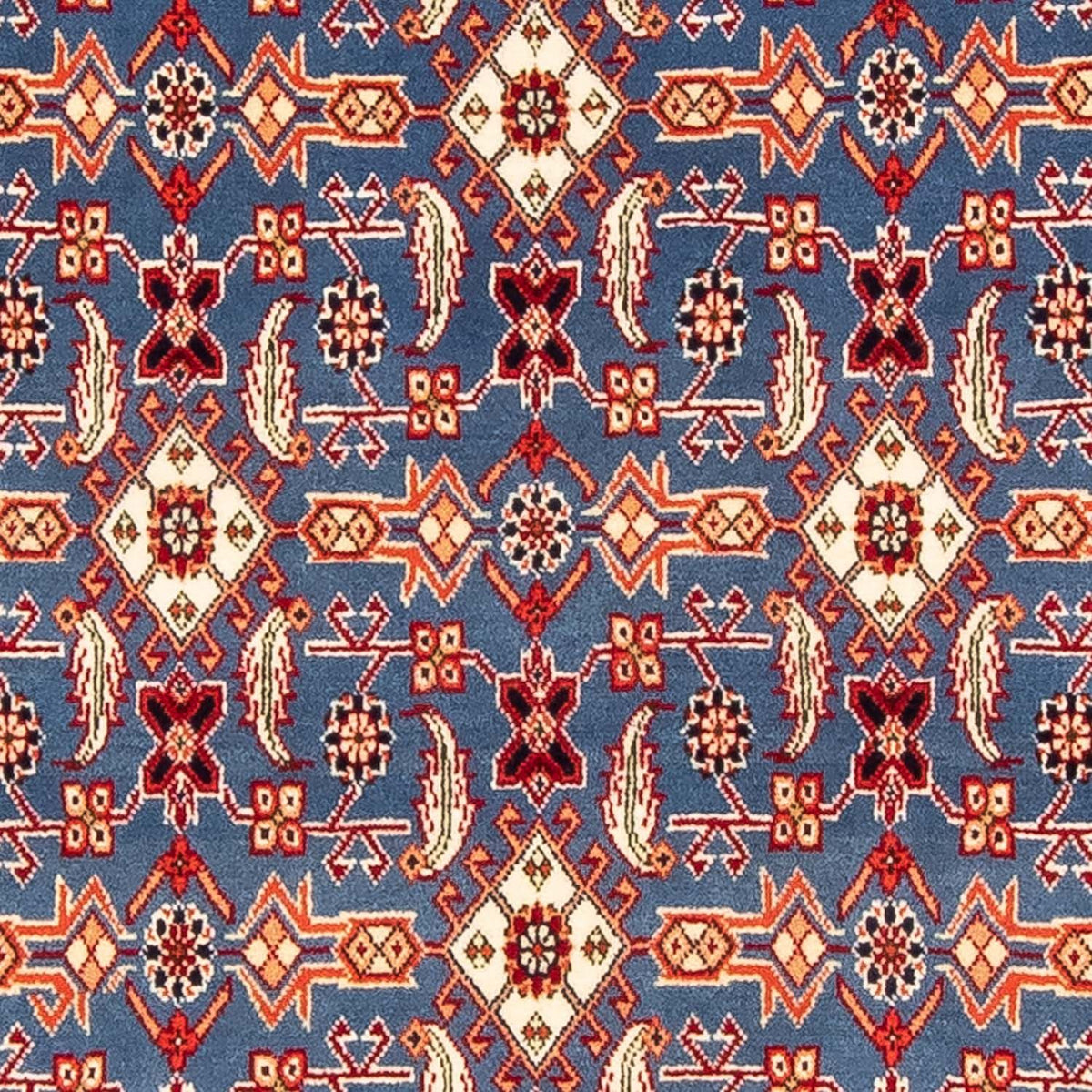 Alfombra persa - Nómada - 146 x 107 cm - azul oscuro