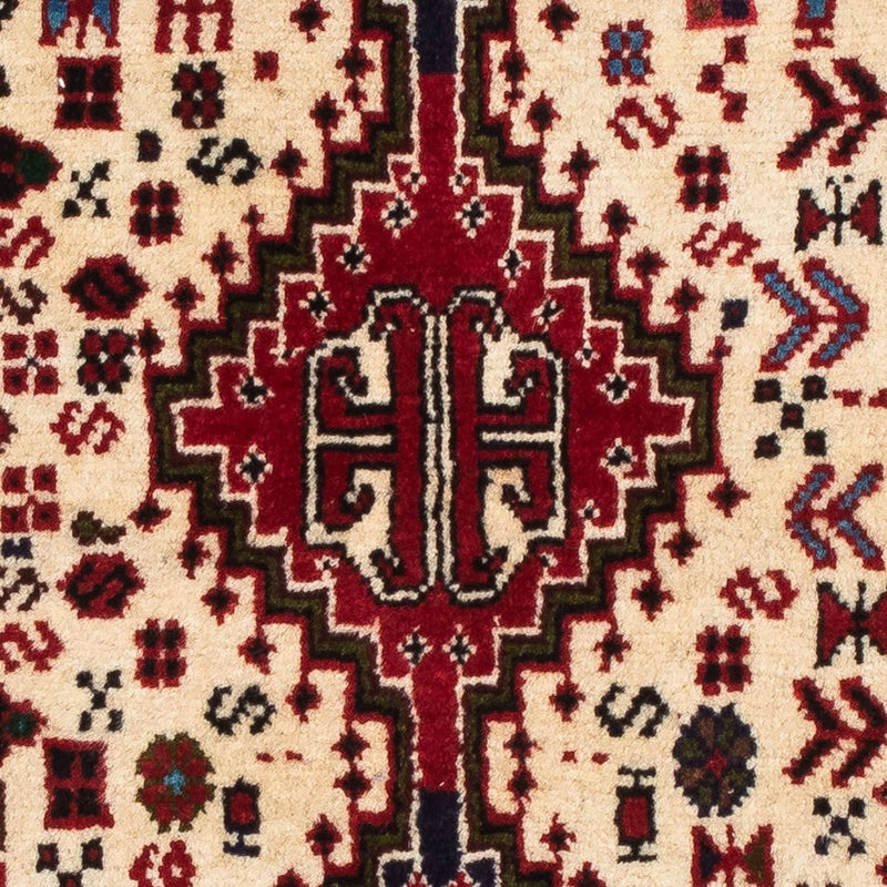 Alfombra persa - Nómada - 121 x 77 cm - beige