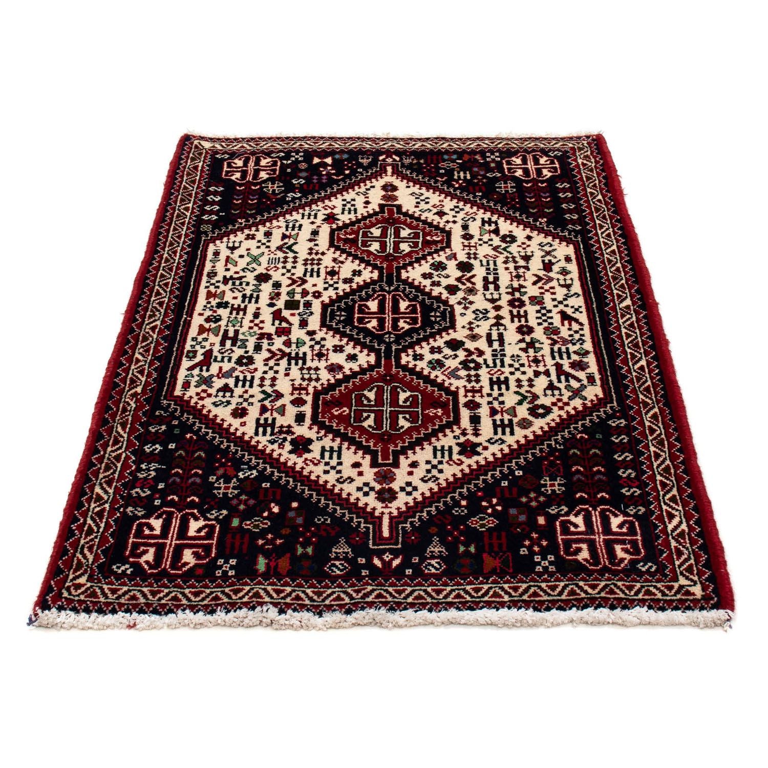 Alfombra persa - Nómada - 120 x 78 cm - beige