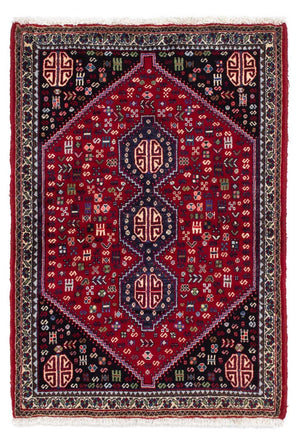 Alfombra persa - Nómada - 118 x 80 cm - rojo oscuro