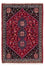Alfombra persa - Nómada - 118 x 80 cm - rojo oscuro