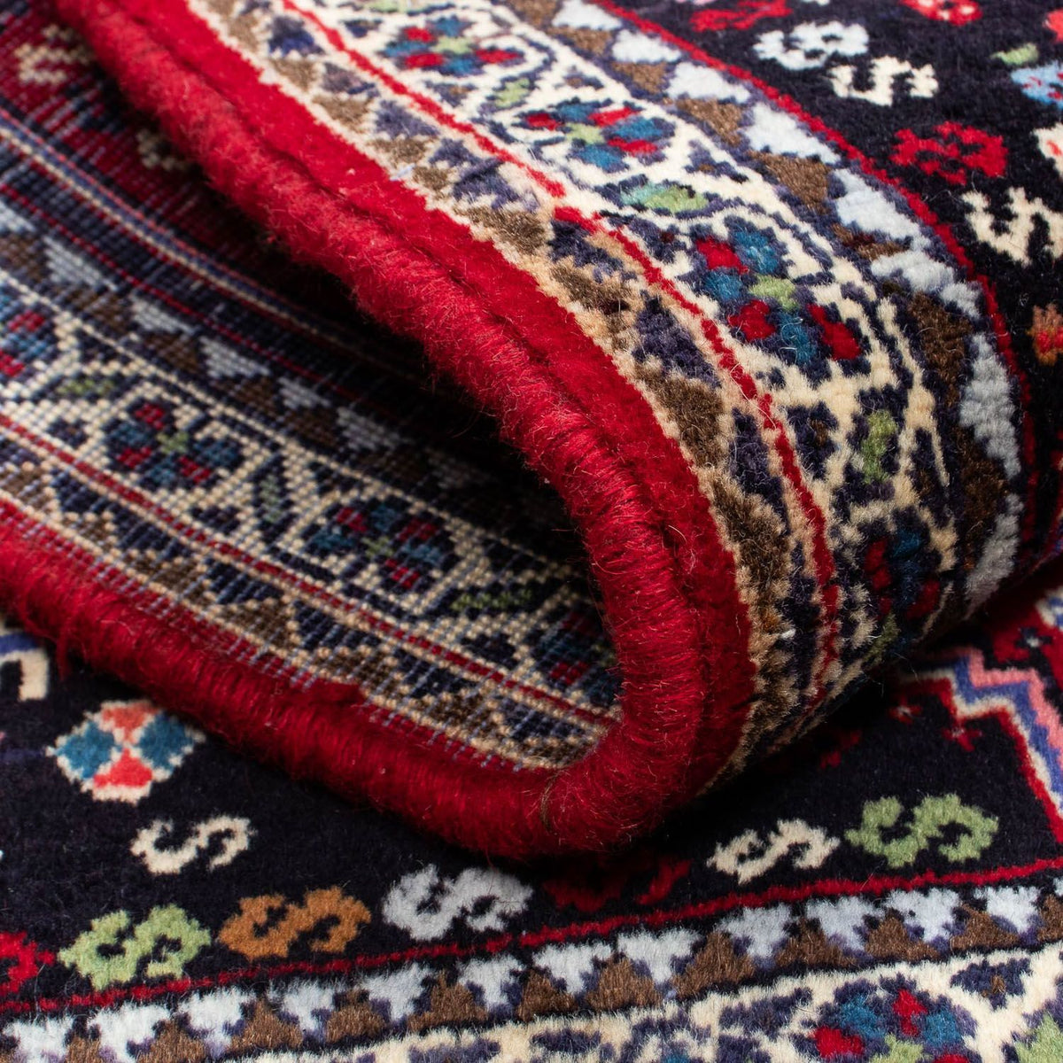 Alfombra persa - Nómada - 118 x 80 cm - rojo oscuro