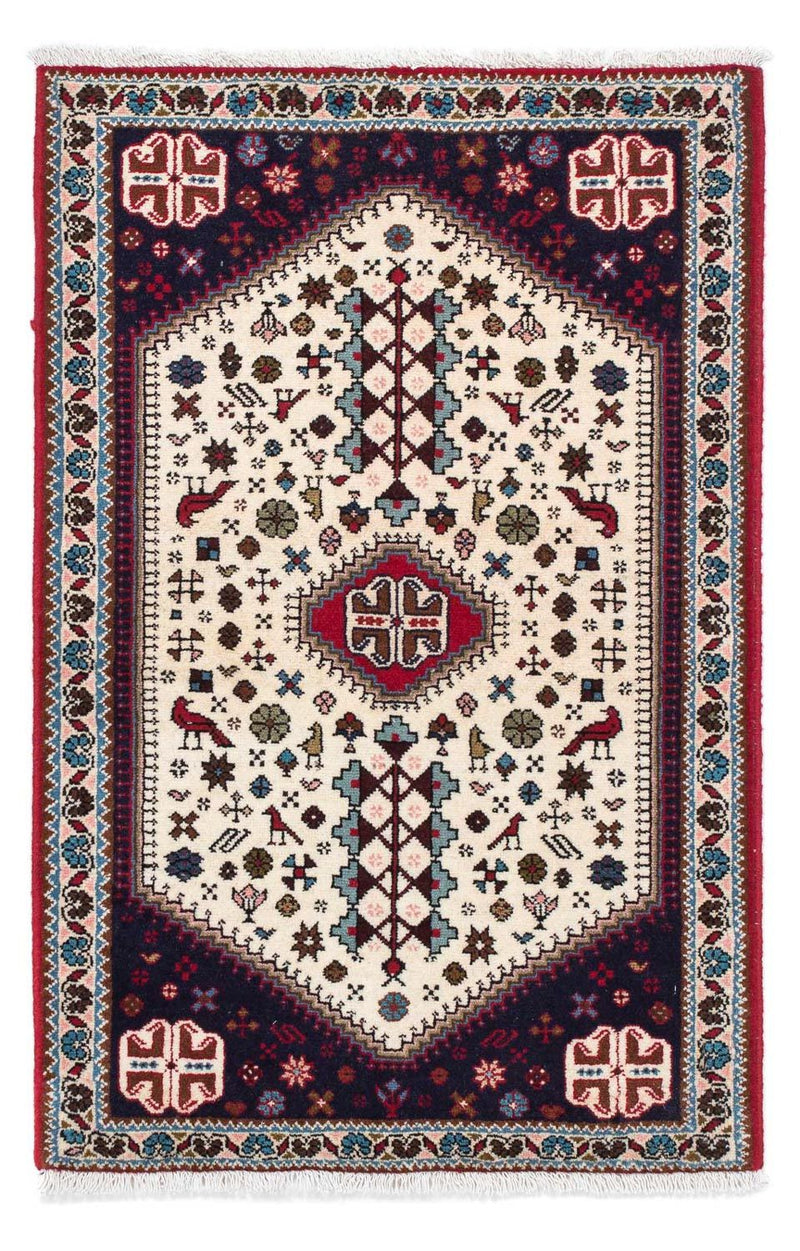 Alfombra persa - Nómada - 116 x 75 cm - beige