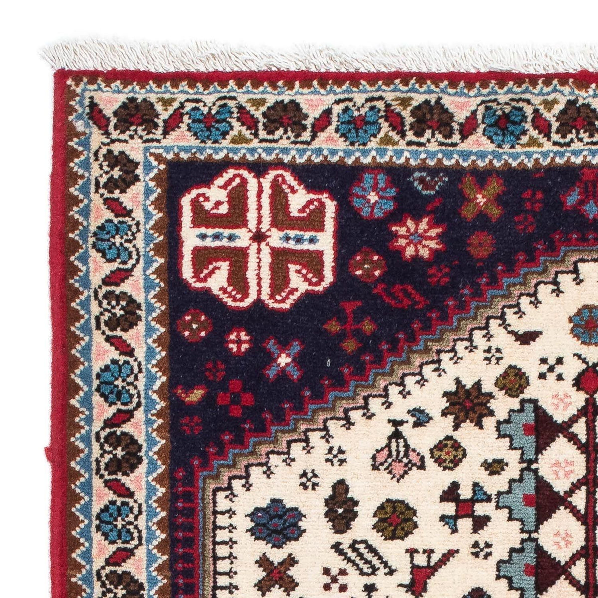 Alfombra persa - Nómada - 116 x 75 cm - beige