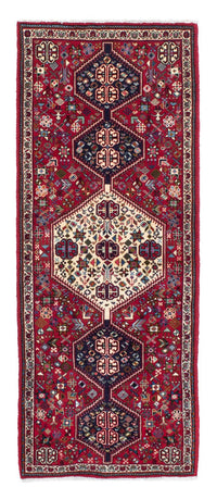 Alfombra de pasillo Alfombra persa - Nómada - 195 x 78 cm - rojo oscuro