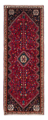 Alfombra de pasillo Alfombra persa - Nómada - 222 x 85 cm - rojo oscuro