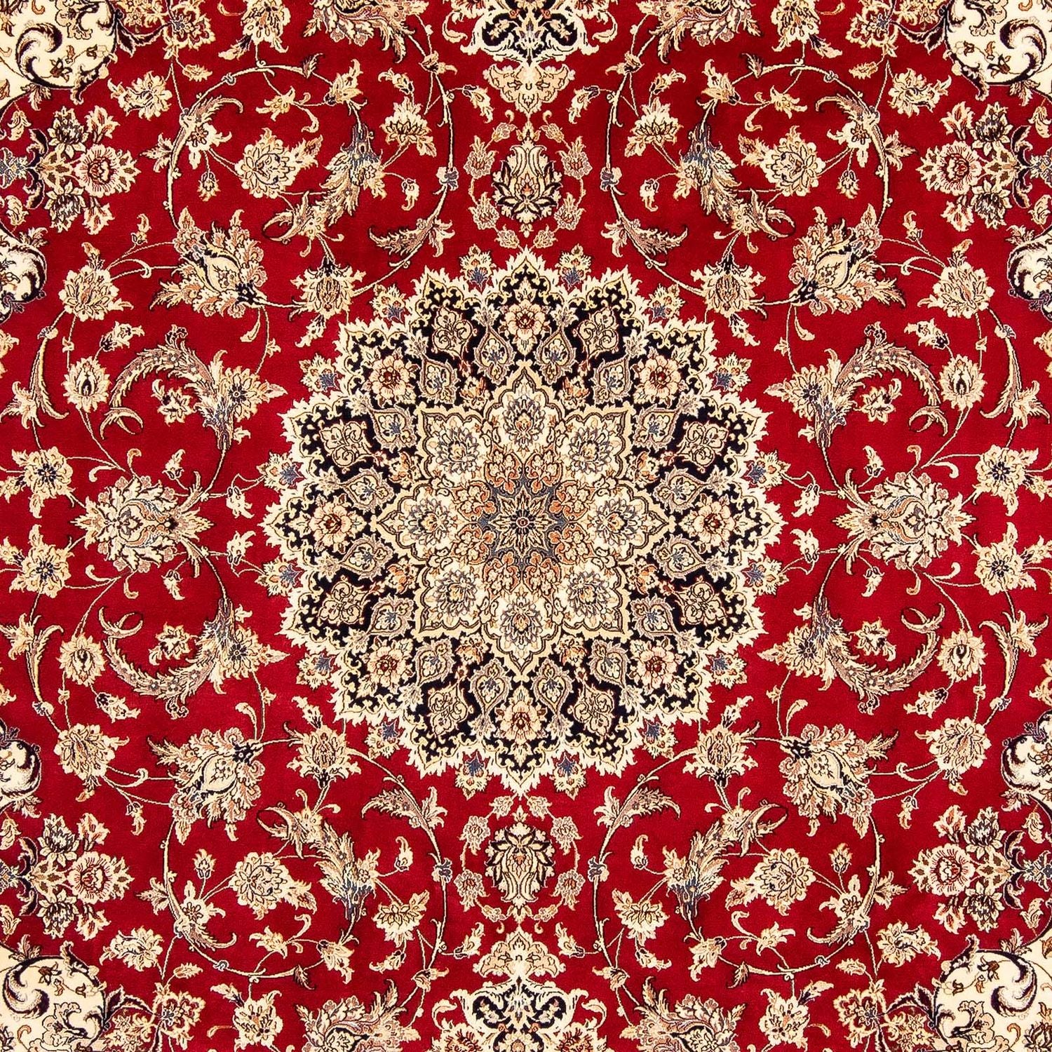 Alfombra Persa - Isfahan - Prima - 356 x 250 cm - rojo