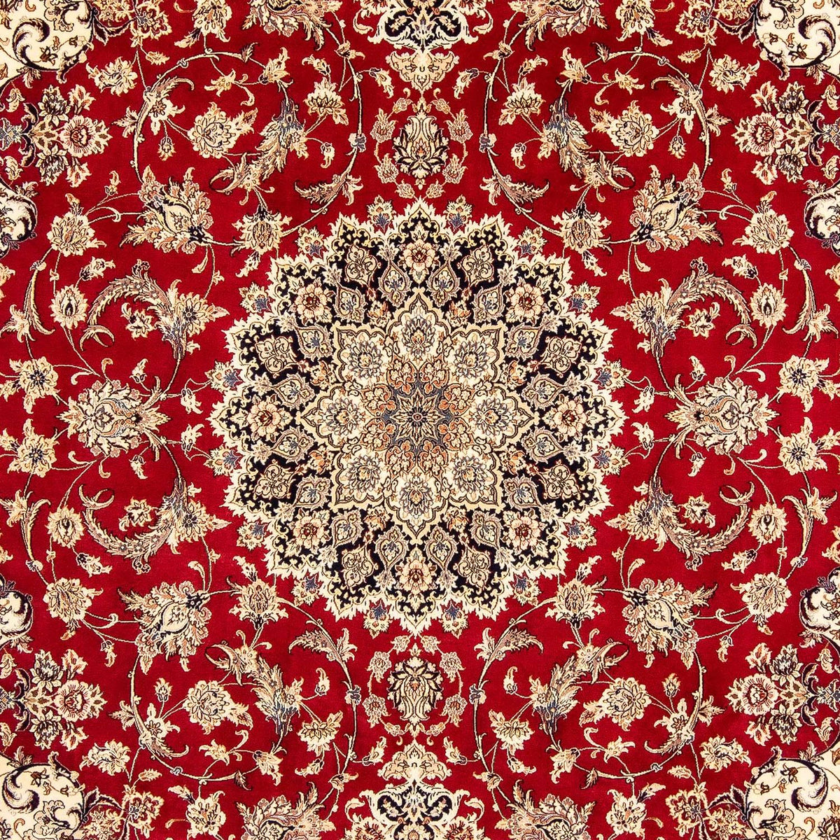Alfombra Persa - Isfahan - Prima - 356 x 250 cm - rojo