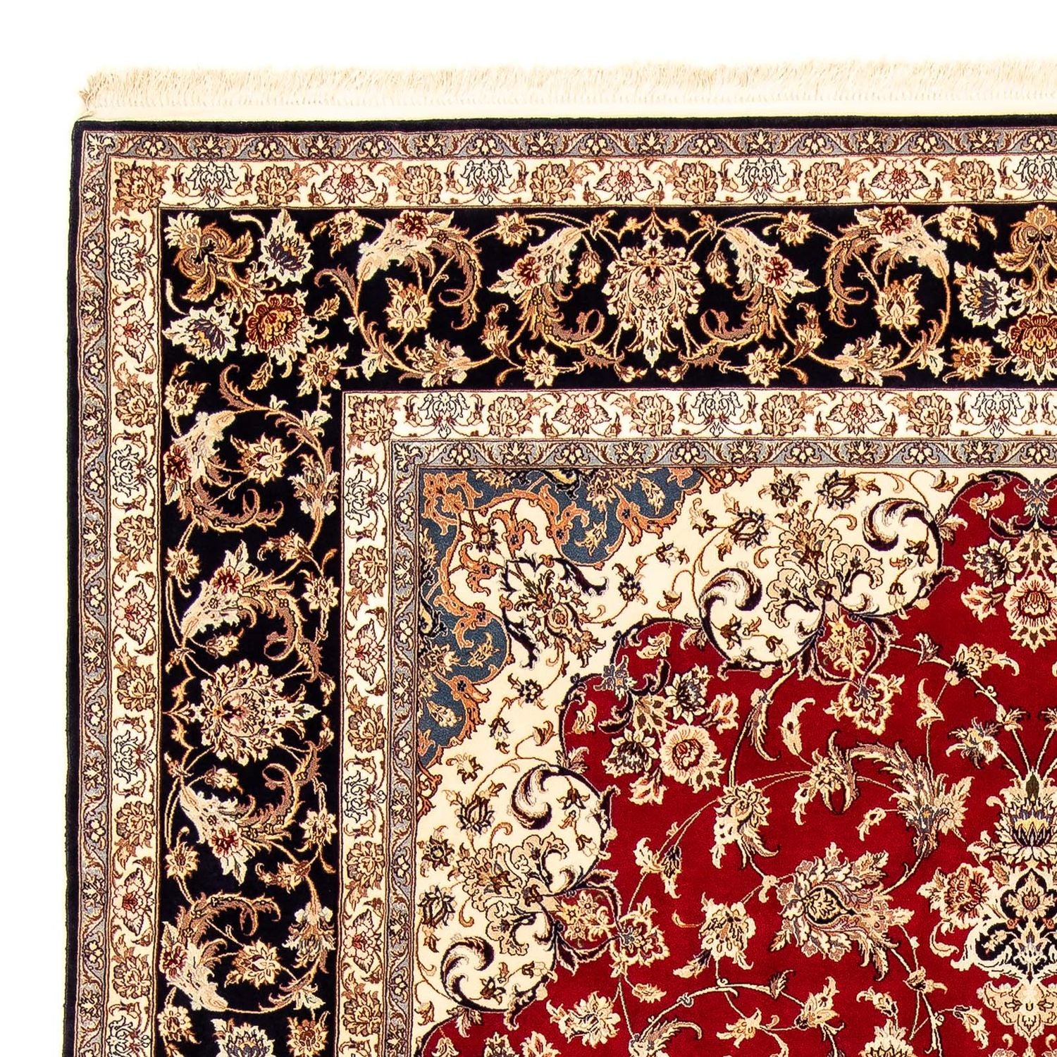 Alfombra Persa - Isfahan - Prima - 356 x 250 cm - rojo