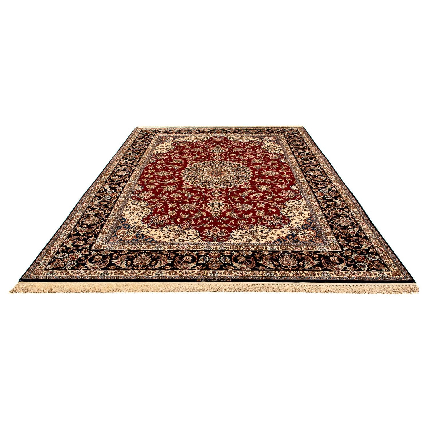 Alfombra Persa - Isfahan - Prima - 356 x 250 cm - rojo