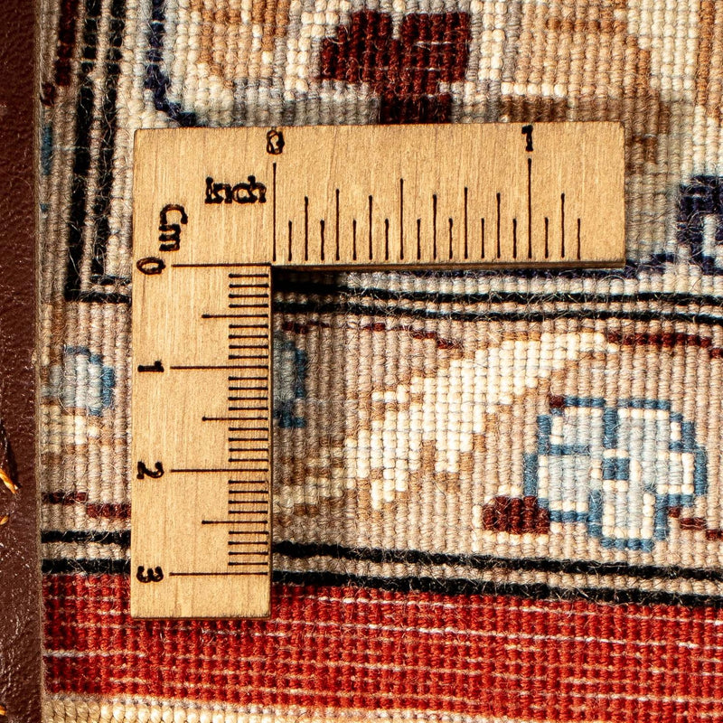Alfombra Persa - Isfahan - Prima - 370 x 253 cm - rojo oscuro