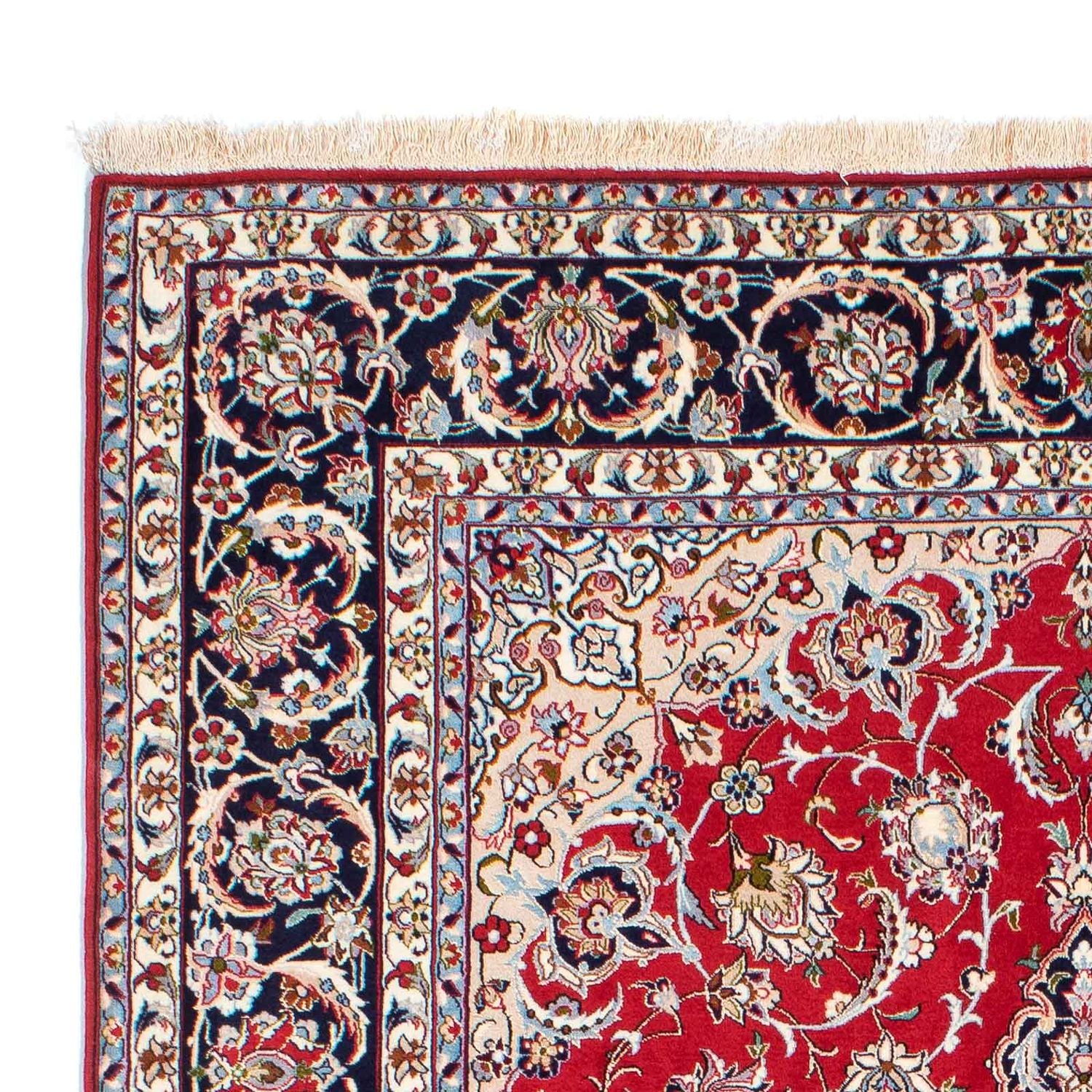 Alfombra Persa - Isfahan - Prima - 233 x 159 cm - rojo
