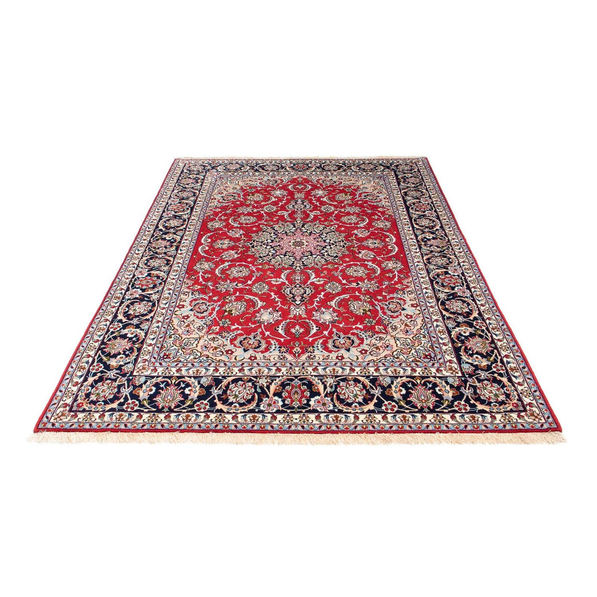 Alfombra Persa - Isfahan - Prima - 233 x 159 cm - rojo