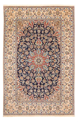 Alfombra Persa - Isfahan - Prima - 308 x 200 cm - azul oscuro
