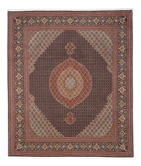 Alfombra persa - Tabriz - 303 x 250 cm - marrón claro