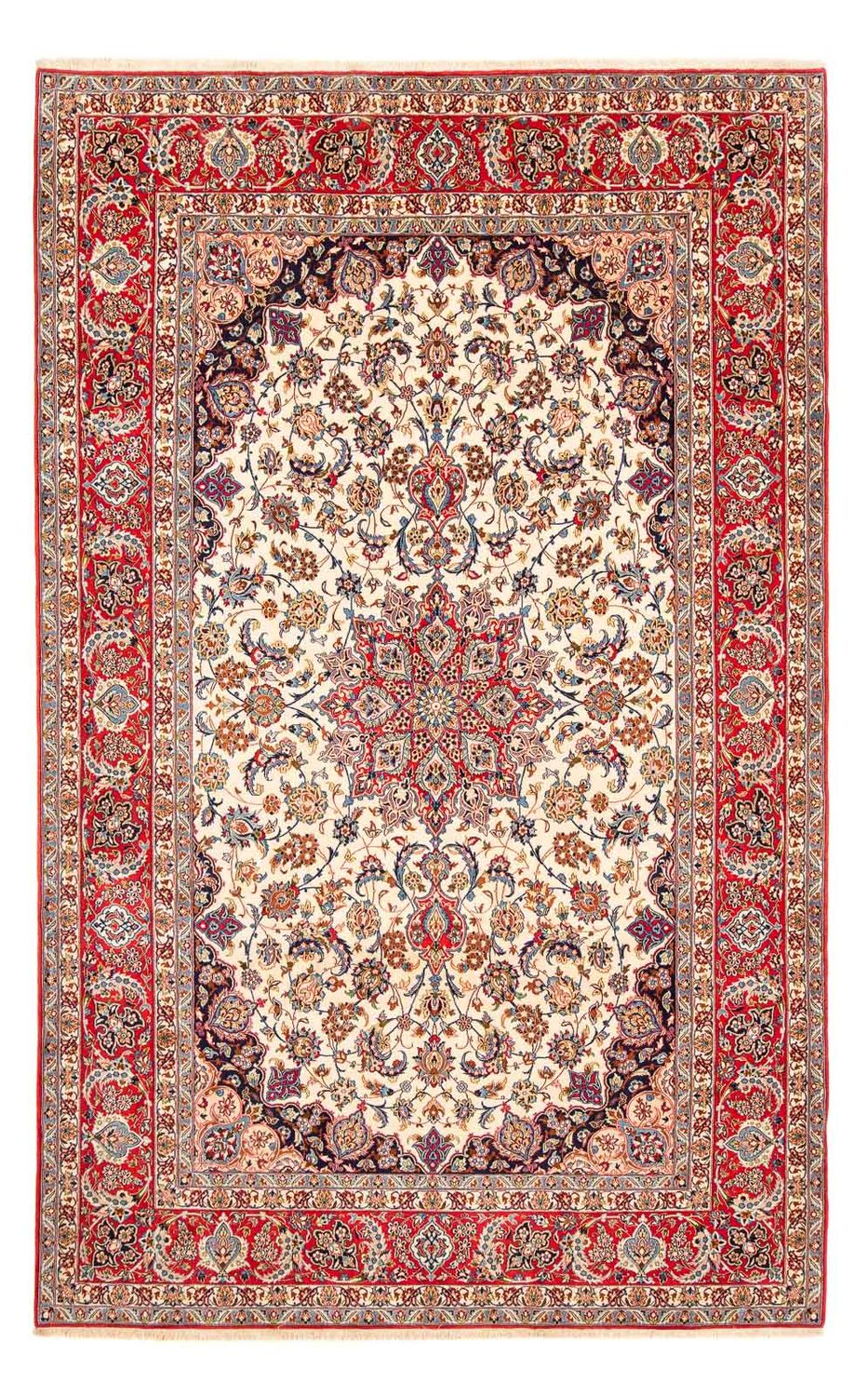 Alfombra Persa - Isfahan - Prima - 326 x 205 cm - rojo