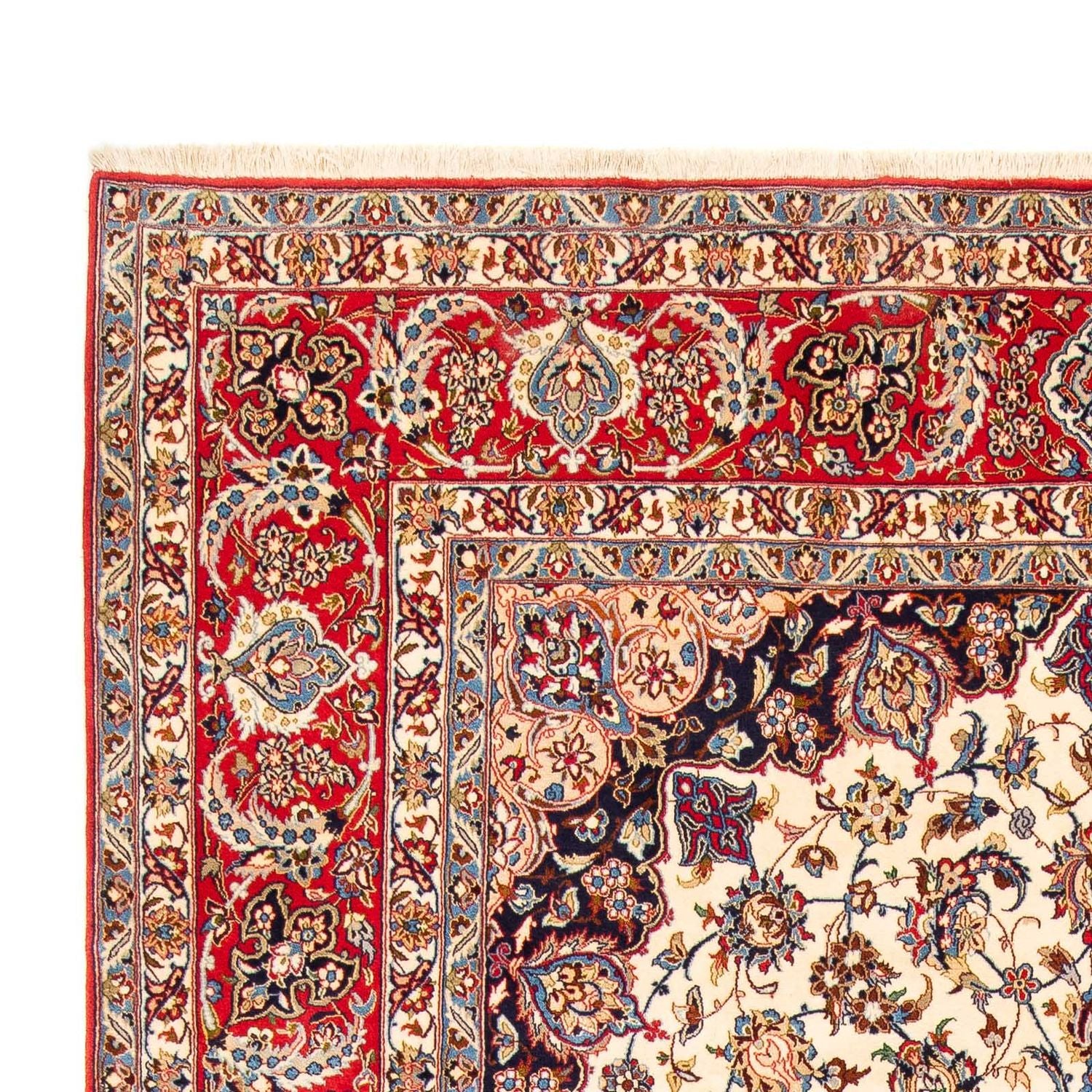 Alfombra Persa - Isfahan - Prima - 326 x 205 cm - rojo