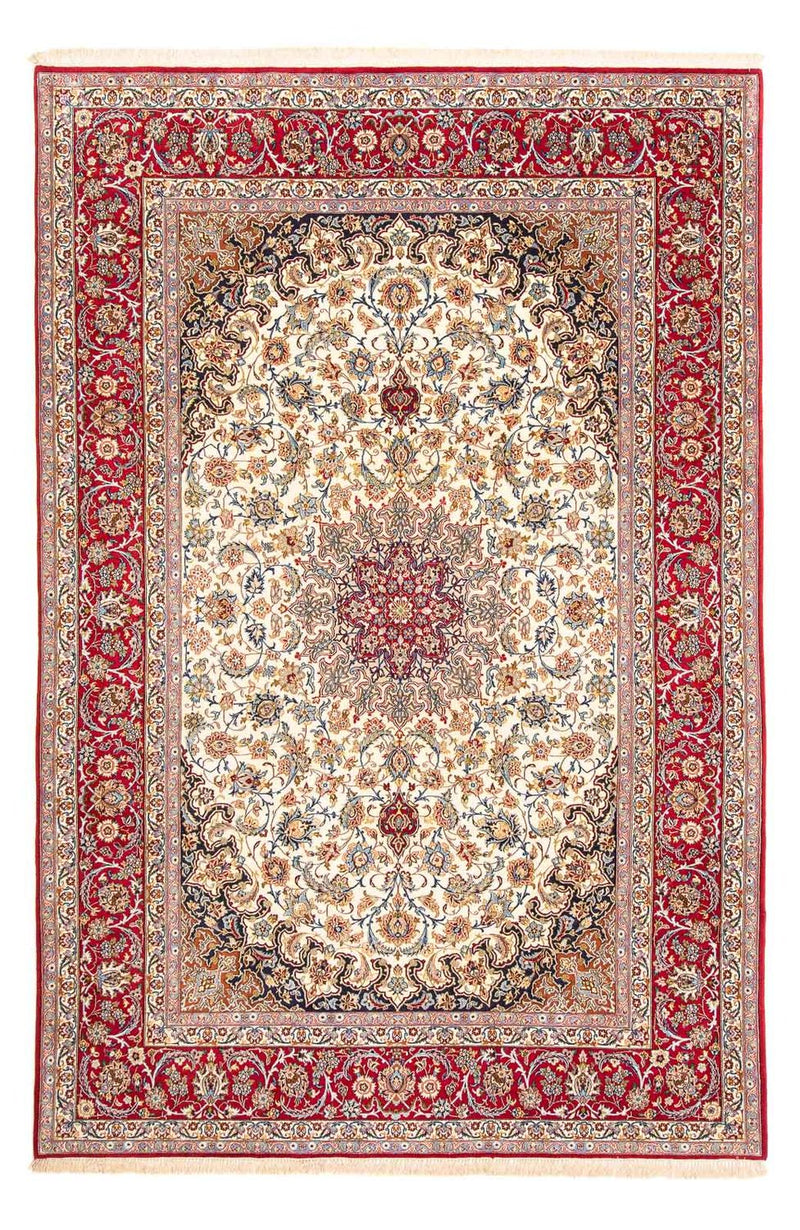 Alfombra Persa - Isfahan - Prima - 308 x 205 cm - rojo
