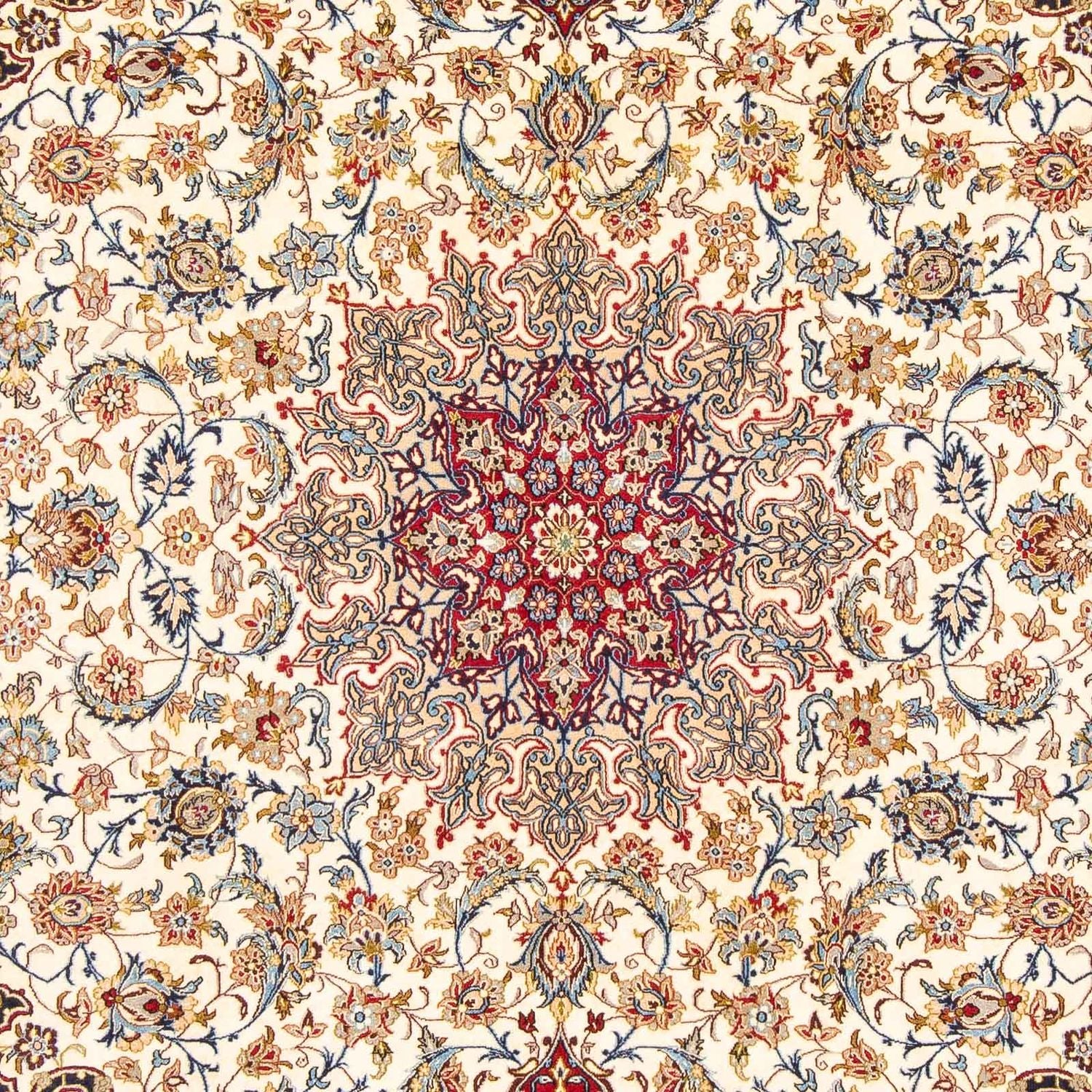 Alfombra Persa - Isfahan - Prima - 308 x 205 cm - rojo
