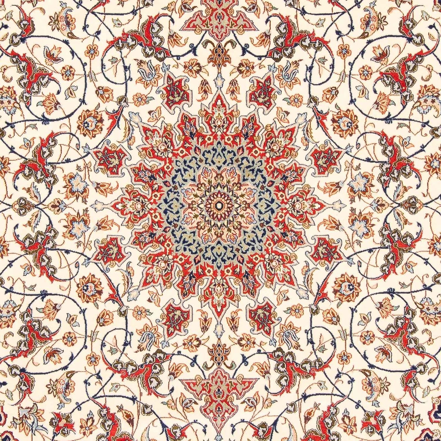 Alfombra Persa - Isfahan - Prima - 310 x 197 cm - rojo