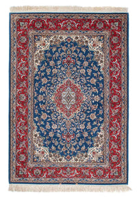 Alfombra Persa - Isfahan - Prima - 198 x 133 cm - azul