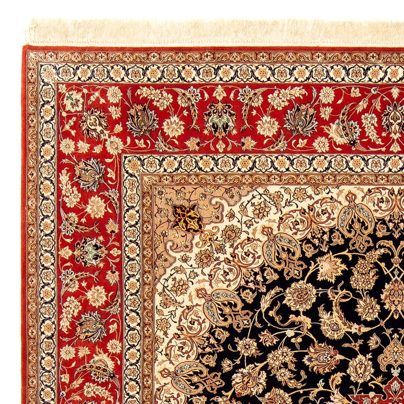 Alfombra Persa - Isfahan - Prima - 344 x 255 cm - rojo oscuro