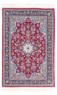 Alfombra Persa - Isfahan - Prima - 107 x 69 cm - rojo