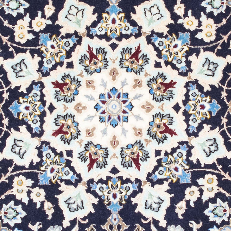 Alfombra Persa - Isfahan - Prima - 104 x 72 cm - azul oscuro