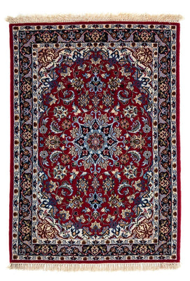 Alfombra Persa - Isfahan - Prima - 101 x 71 cm - rojo oscuro