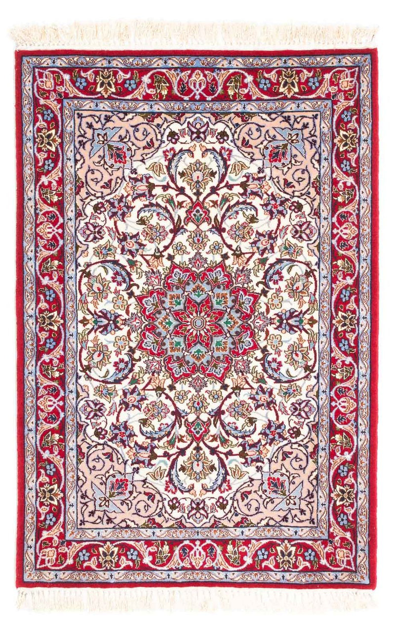 Alfombra Persa - Isfahan - Prima - 105 x 70 cm - beige