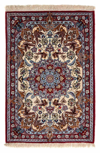 Alfombra Persa - Isfahan - Prima - 100 x 73 cm - rojo oscuro