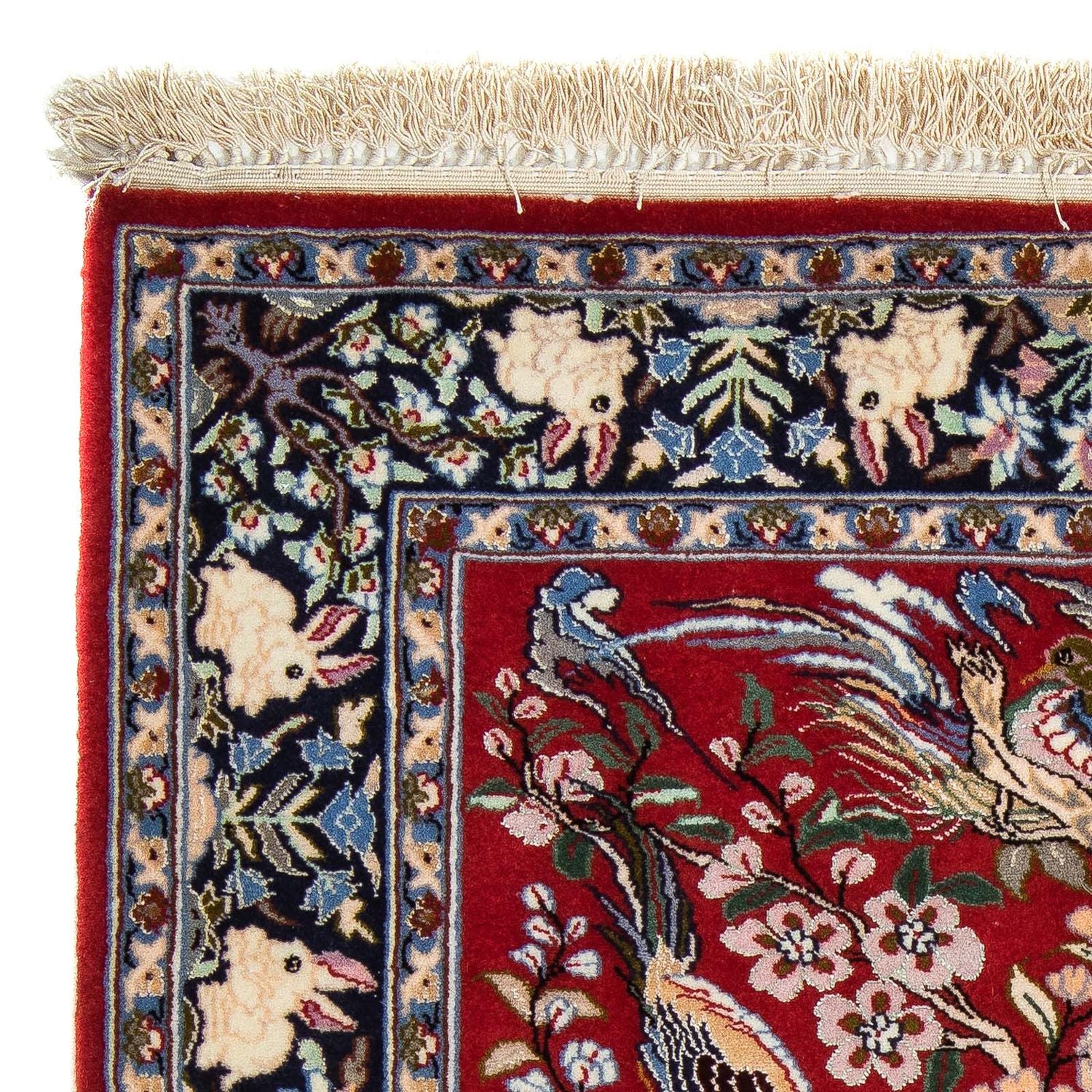 Alfombra Persa - Isfahan - Prima - 105 x 70 cm - rojo