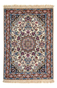 Alfombra Persa - Isfahan - Prima - 102 x 70 cm - beige
