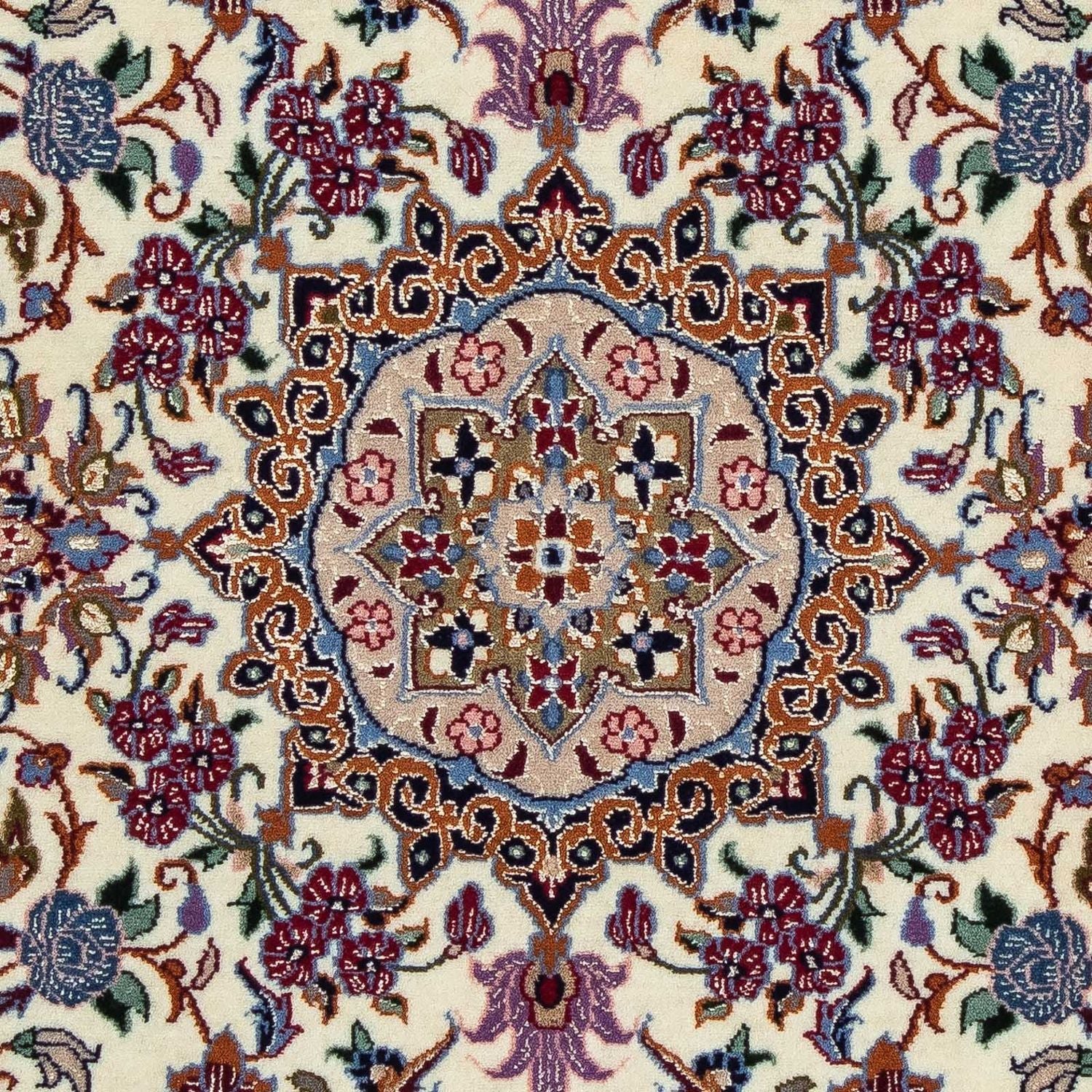 Alfombra Persa - Isfahan - Prima - 102 x 70 cm - beige