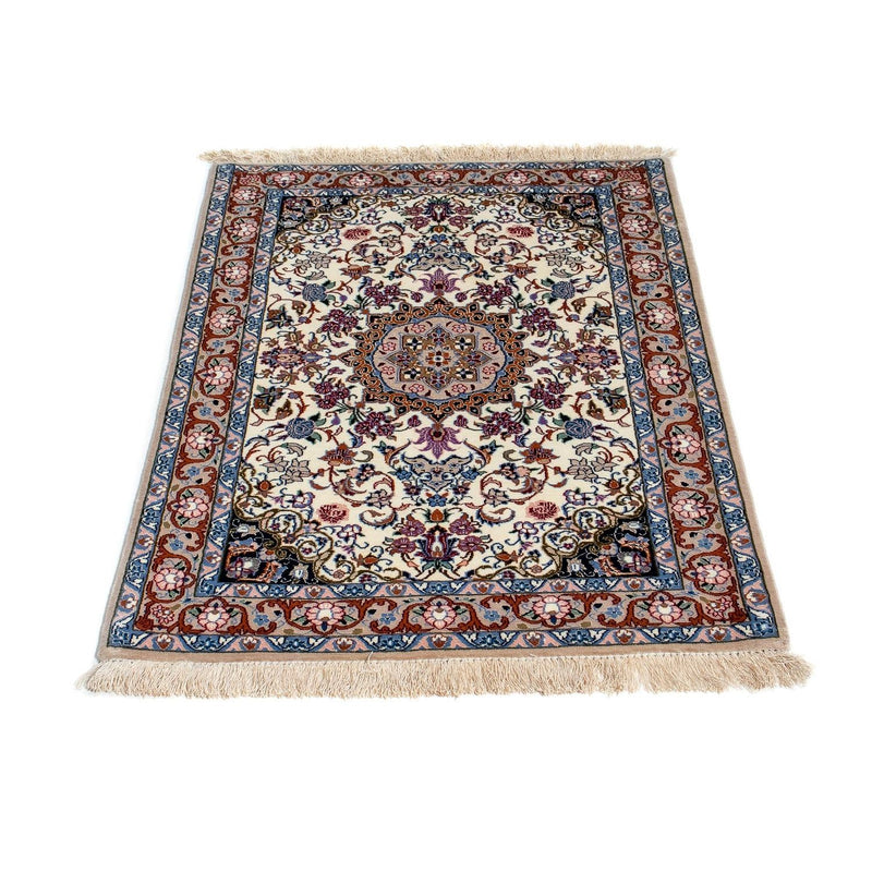 Alfombra Persa - Isfahan - Prima - 102 x 70 cm - beige