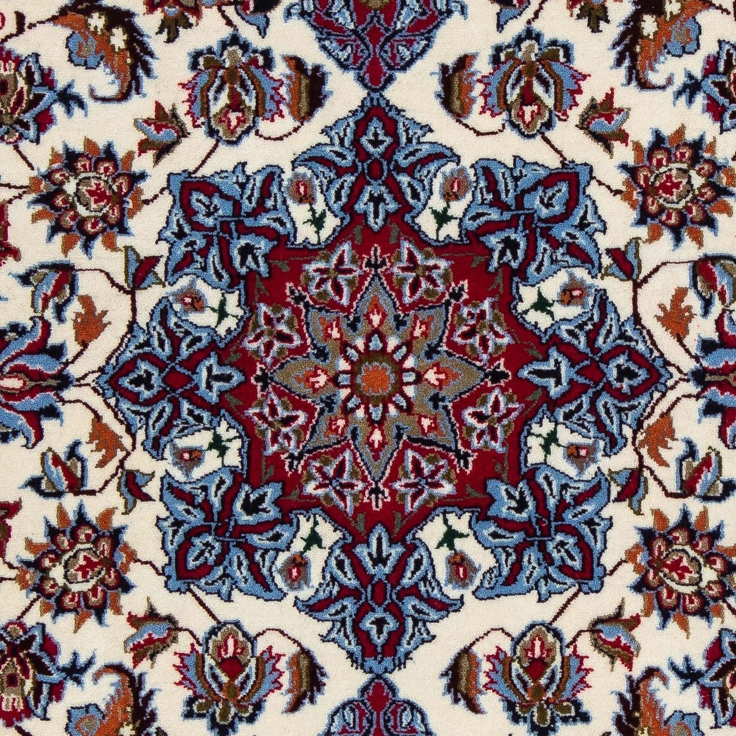 Alfombra Persa - Isfahan - Prima - 102 x 70 cm - rojo oscuro