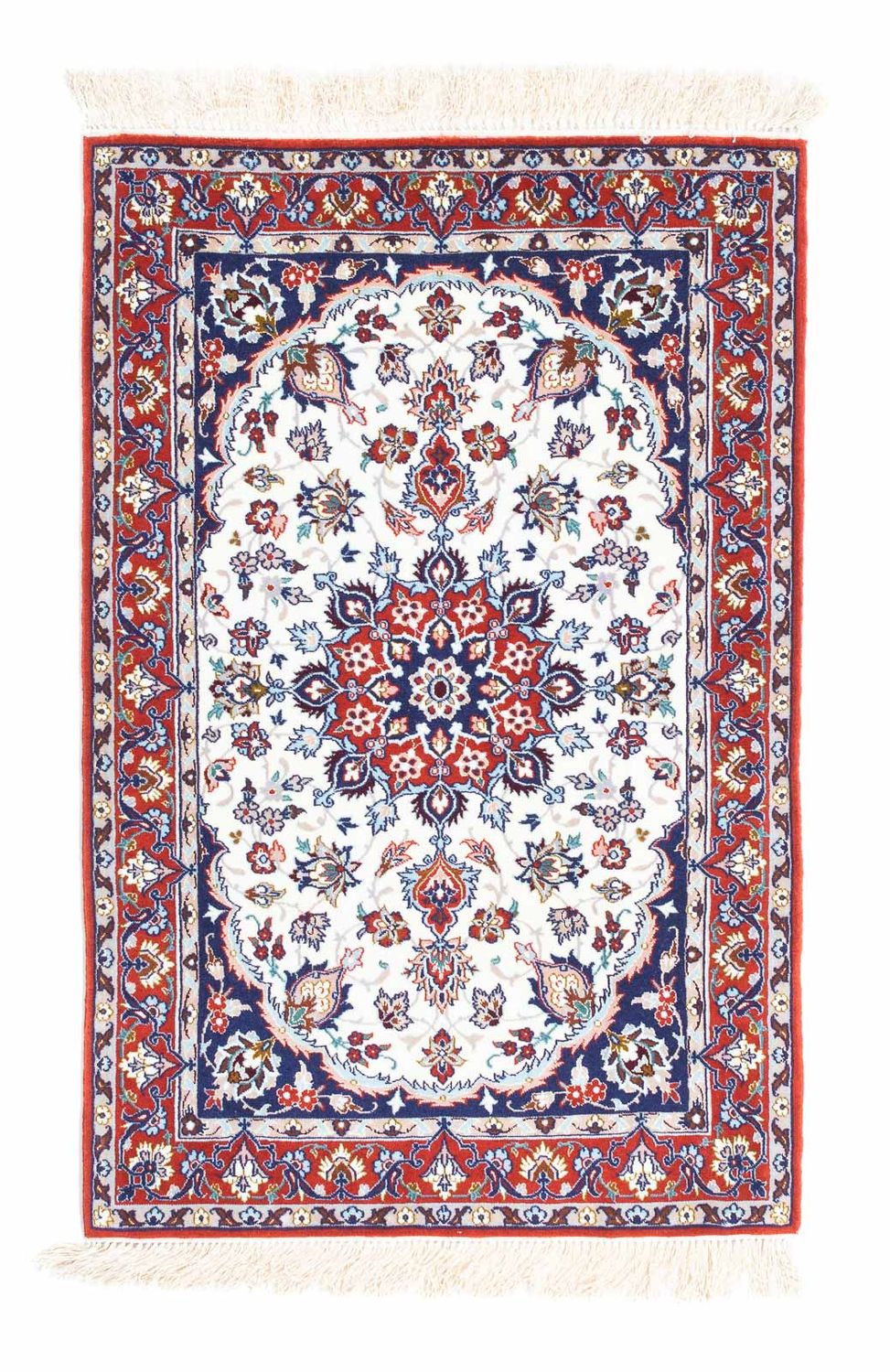 Alfombra Persa - Isfahan - Prima - 108 x 70 cm - beige