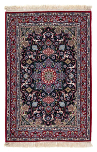 Alfombra Persa - Isfahan - Prima - 105 x 70 cm - rojo oscuro