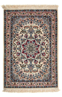 Alfombra Persa - Isfahan - Prima - 101 x 70 cm - beige