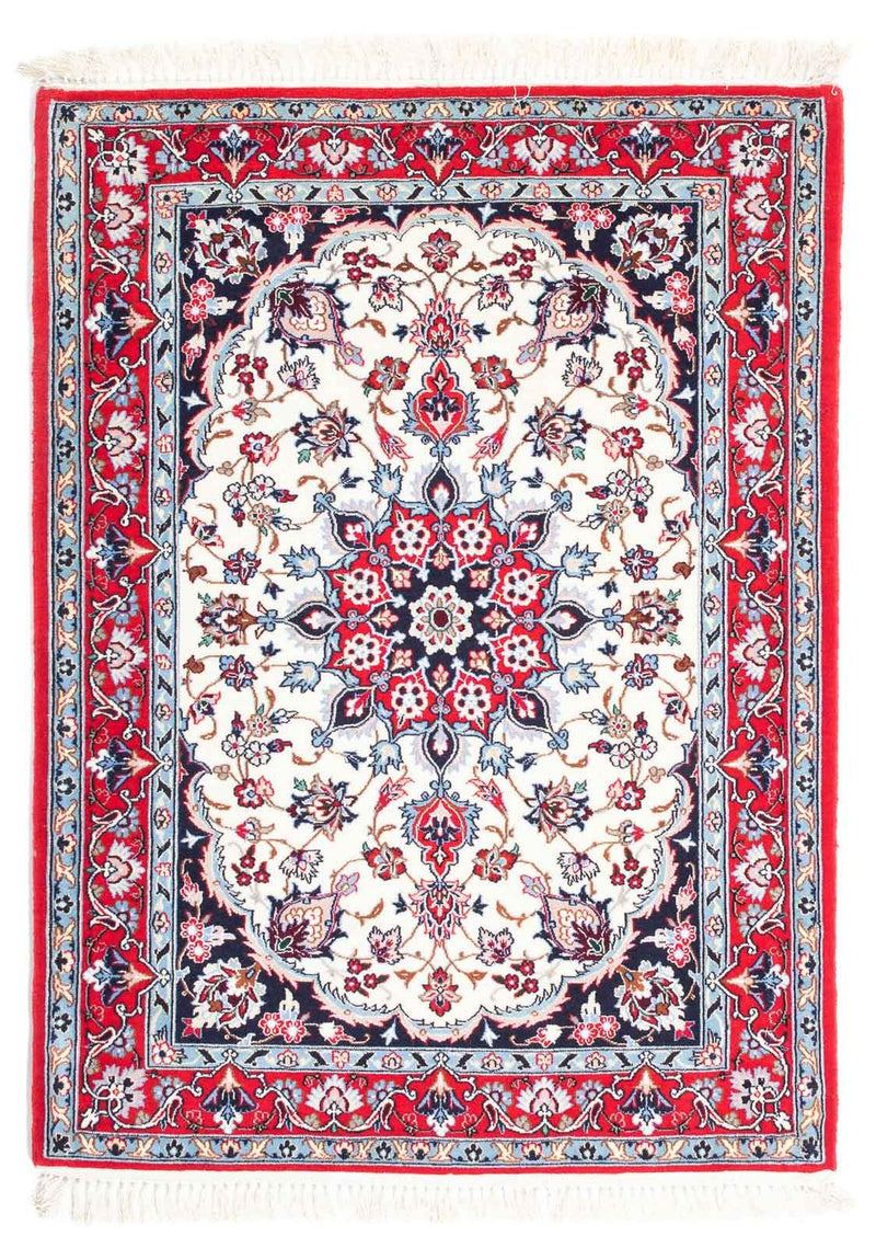 Alfombra Persa - Isfahan - Prima - 115 x 84 cm - rojo