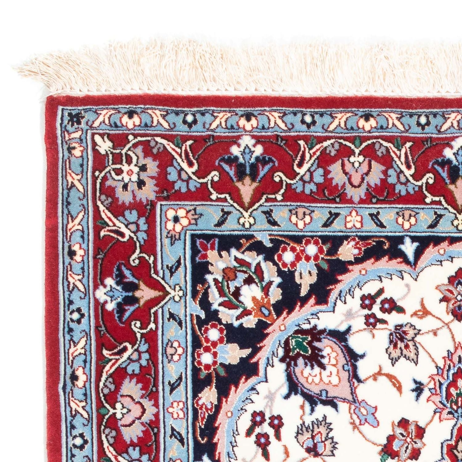 Alfombra Persa - Isfahan - Prima - 121 x 82 cm - beige